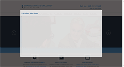Desktop Screenshot of compassionateoncology.org